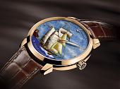 ULYSSE NARDIN  汲取航海史 鎏金珐琅彩绘表