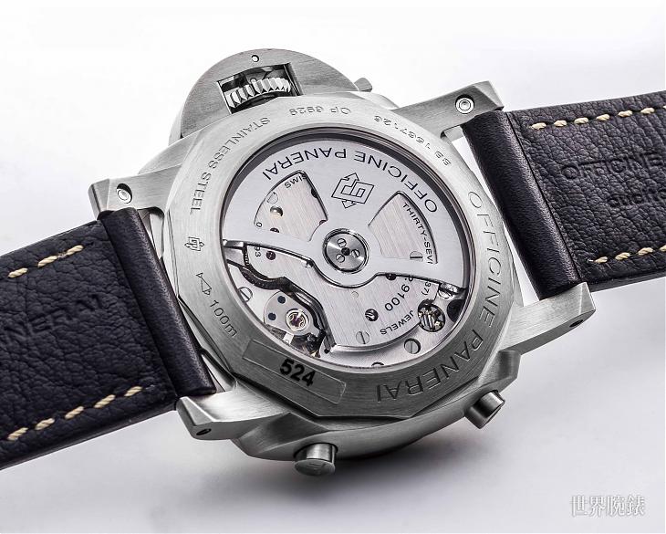 PANERAI P. 9100 World Wrist Watch