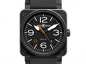 BELL & ROSS  簡約三針 時尚橙色