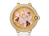CARTIER 大师工艺  金雕珠缀 兰意盛放