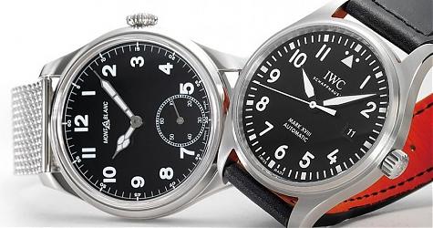 高C/P值三針軍錶 IWC & MONTBLANC