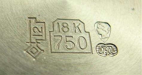 貴金屬成色印記