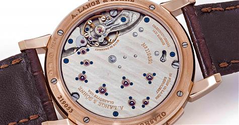 由錶面支配的主導權 A.LANGE&SÖHNE L121.1