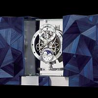 JAEGER-LECOULTRE Atmos Marqueterie Paille-雕塑湛藍蒼穹