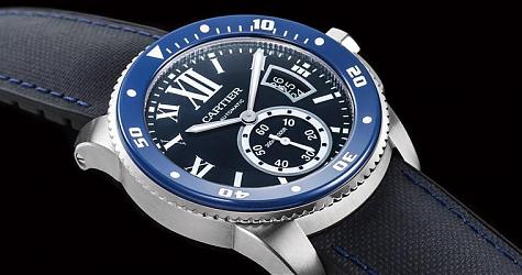 我愛海洋本色 卡地亞Calibre de Cartier Diver Blue