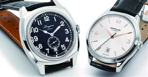 十萬內復古三針 LONGINES vs MONTBLANC