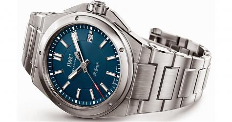 特別藍! IWC工程師勞倫斯公益特別版