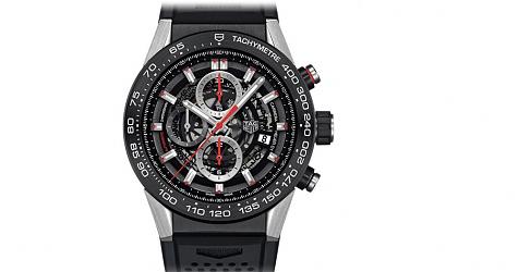 紅黑鏤空超吸睛!TAG Heuer Carrera Heuer 01計時碼錶