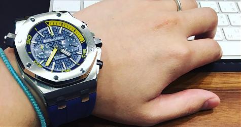 [錶友分享]醫美總監也愛錶 AP ROO Diver