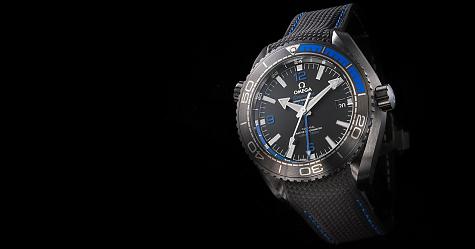 深海中的黑陶瓷  OMEGA Deep Black