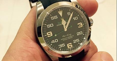 [表友分享] 设计师飞到荷兰巧遇ROLEX Air-King