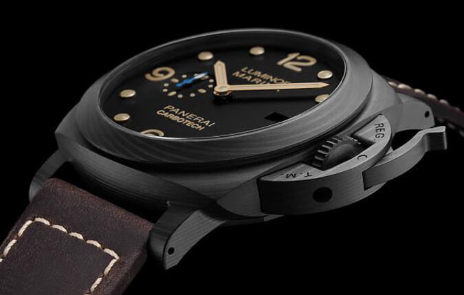 沛纳海661表壳是Carbotech材质 戴起来比看起来要轻