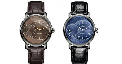 RADO Grande Seconde 雙色雙盤的精彩風格