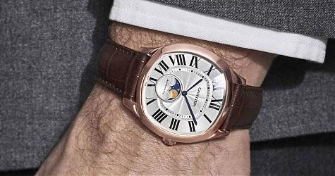 [SIHH 2017]卡地亚Drive de Cartier月相表