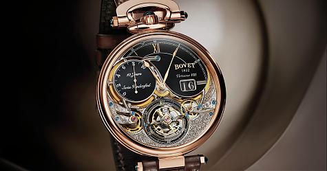 絕美工藝現身!BOVET Virtuoso VIII十日飛行陀飛輪大日期腕錶