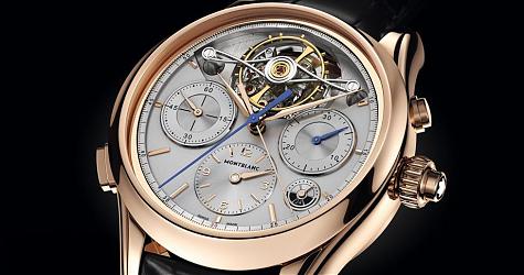 節能的高複雜翹楚 萬寶龍Heritage Chronométrie陀飛輪計時碼錶