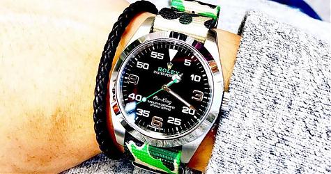 [表友分享]阳光健身教练的飞行梦ROLEX Air-King