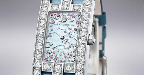 [Pre Basel 2017]海瑞温斯顿Cherry Blossom腕表