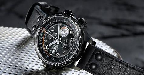 [Pre Basel 2017]汉米尔顿卡其御风计时码表