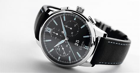 [Basel 2017]活力黑面 格拉苏蒂原创议员大日期计时码表