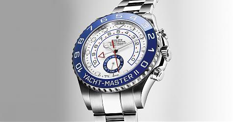 晶透藍白的海洋風情 勞力士Yacht-Master II