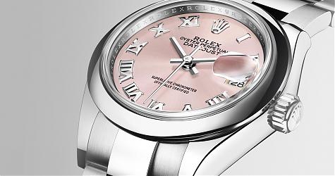 粉透亮金 勞力士Lady-Datejust 28女錶