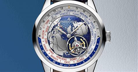 讓陀飛輪轉動全世界 積家Geophysic Tourbillon Universal Time