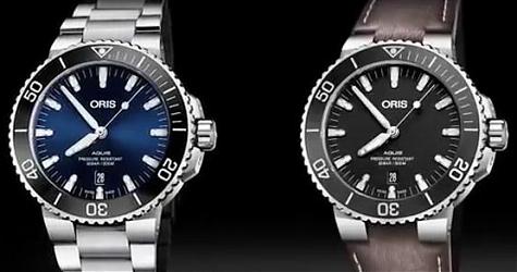潛出新經典 ORIS Aquis日期錶