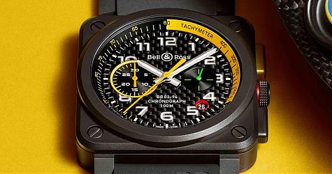 走出军表的「色」计 BELL & ROSS BR03-94 RS17计时码表