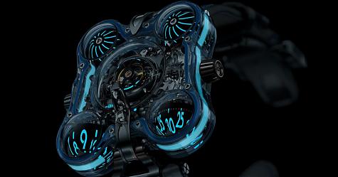 星际战舰驾到!MB&F N°6 Alien Nation腕表