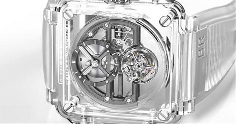纯净透明视野 柏莱士BR-X1 Tourbillon Sapphire