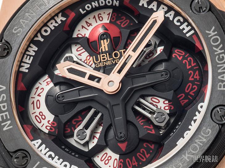 HUBLOT King Power Unico GMT World