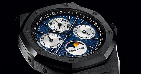 [Only Watch 2017]绝美心机蓝面！爱彼皇家橡树万年历特别版