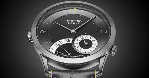 [Only Watch]风格大颠覆！爱马仕Slim d\'Hermès L\'heure impatiente