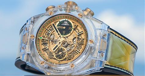 [Only Watch 2017]短跑名将加持！宇铂Big Bang Unico蓝宝石特别版