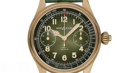 [Only Watch 2017]好「毒」的搭配！万宝龙1858单按把计时码表