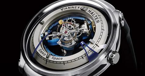 太空般的無重力體驗 VIANNEY HALTER三軸懸浮陀飛輪