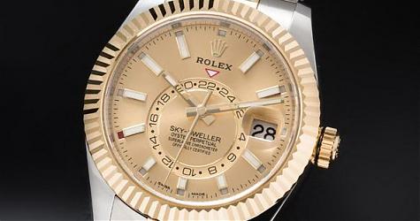 飛入百姓家的兩地時間年曆複雜功能 勞力士Oyster Perpetual Sky-Dweller