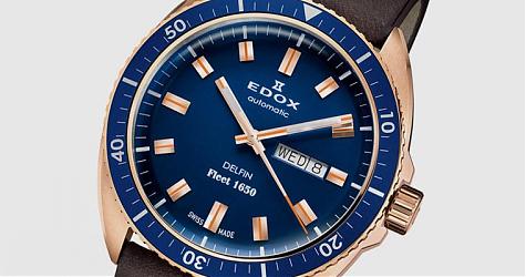尋回沉船的歷史價值 EDOX Delfin Fleet 1650限量紀念腕錶