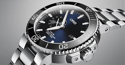 更人性化的設計!ORIS Aquis潛水錶