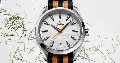 高球名將出任務 歐米茄海馬Aqua Terra Golf腕錶