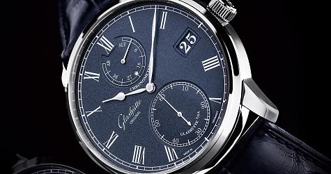 優雅湛藍精密本色 格拉蘇蒂原創Senator Chronometer