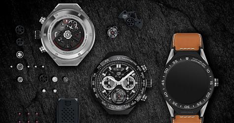 表坛首例!超高CP值黄金阵容 TAG Heuer Connected Modular 45智能腕表奢华套组