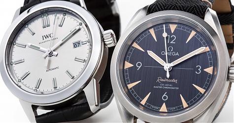 15万叁针基本款 IWC vs OMEGA
