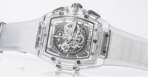 透视的美好 HUBLOT Spirit of Big Bang Sapphire