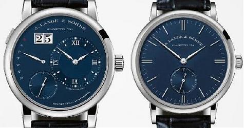 补上蓝面这块重要拼图 朗格Lange 1 & Saxonia腕表