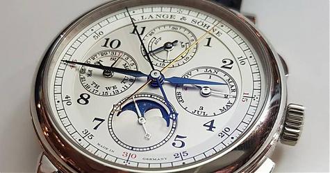 [專家聊錶]工藝價值的完美示範——朗格追針計時萬年曆腕錶