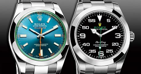 本是同根生 勞力士Air-King vs Milgauss