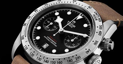 海陸兩棲運動健將 帝舵Heritage Black Bay Chrono