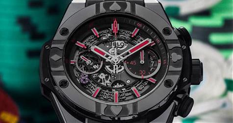 戴上它似乎好運也跟著來 HUBLOT Big Bang Unico WPT限量腕錶